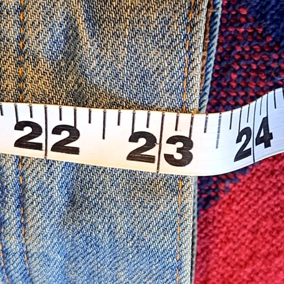 XL EVERLANE SHRUNKEN DENIM JACKET, COPPED DENIM JACKET - Picture 7 of 7